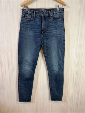 ETICA HIGH WAIST STRAIGHT TAPERED ANKLE 29 sustainable jeans EW116102a